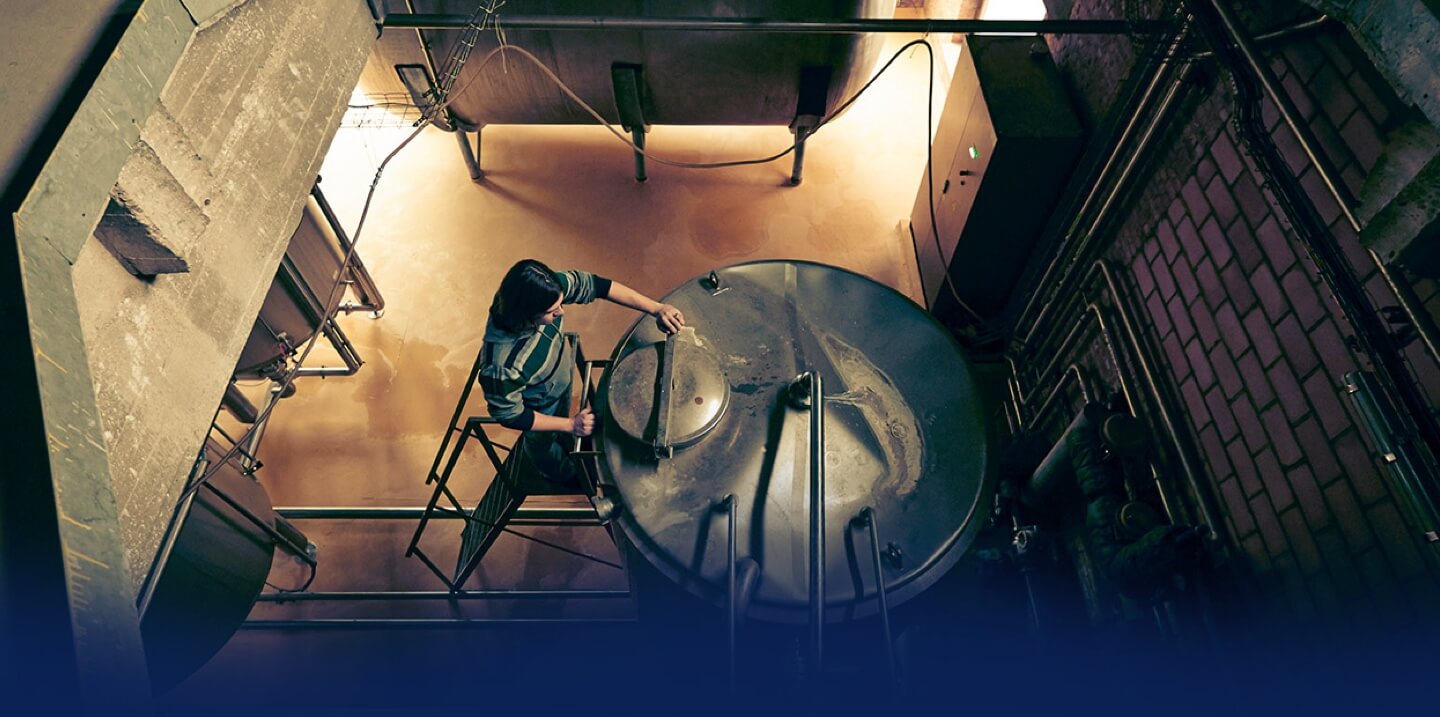 Brewed With Passion Banner